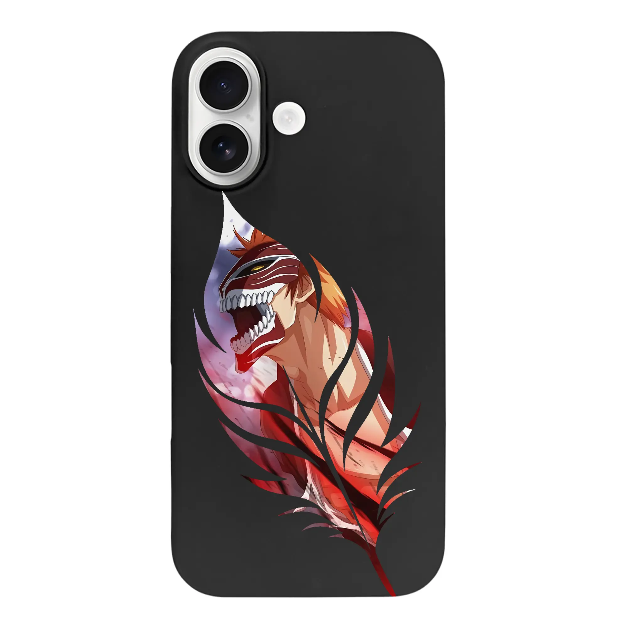 ブリーチ グッズ 黒崎 一護 - iPhone 17 シリーズ シリコンケース 薄型 耐衝撃 指紋防止 ソフトタッチカバー 精密フィット 傷防止 保護ケース iPhone 17/17 Air/17 Pro/17 Pro Max 対応